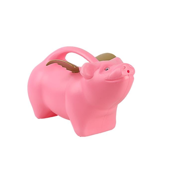 Лейка для растений из пластика летающая свинья (2500)