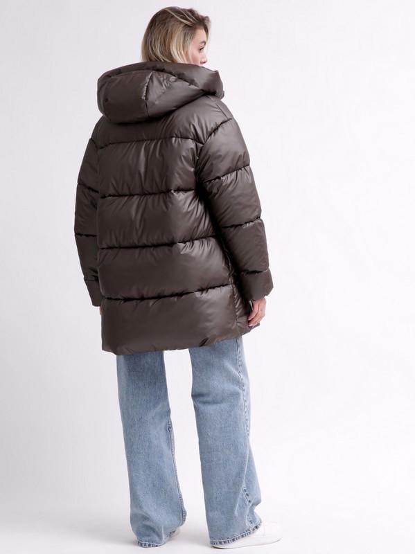 Пуховик X-Woyz LS-8916-26 L Коричневий (2000002502982) - фото 5 Пуховик X-Woyz LS-8916-26 L Коричневий (2000002502982) - фото 5