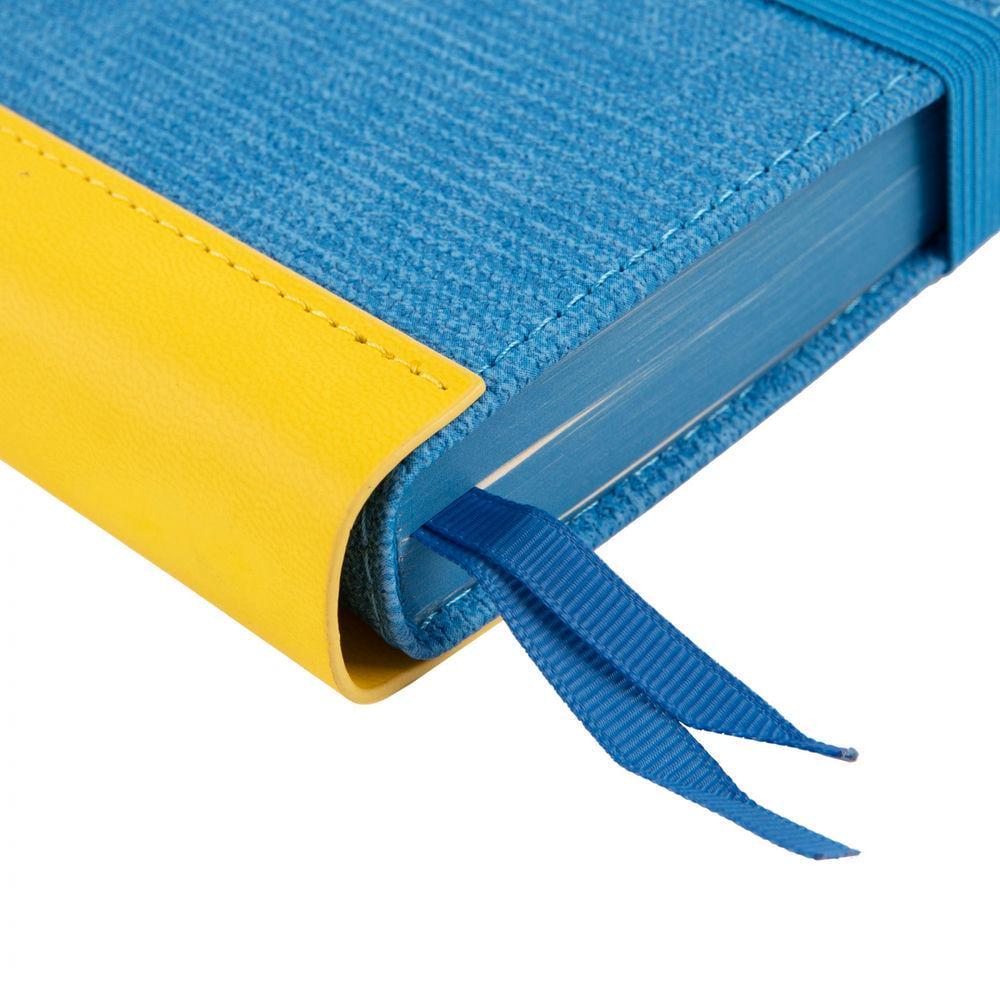 Дневник датированный 2025 Leo Planner Ukraine A6 352 стр. Синий (252555) - фото 2