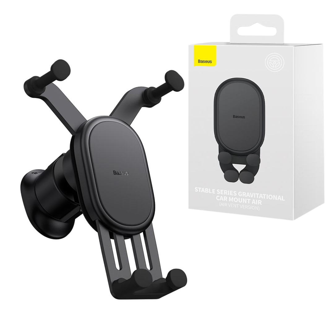 Держатель для телефона на дефлектор BASEUS Stable Gravitational Car Mount Air (29091571) Держатель для телефона на дефлектор BASEUS Stable Gravitational Car Mount Air (29091571)