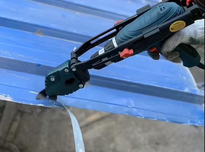 Насадка-ножиці Dastool для різання металу на дриль або шуруповерт (29227380) - фото 8