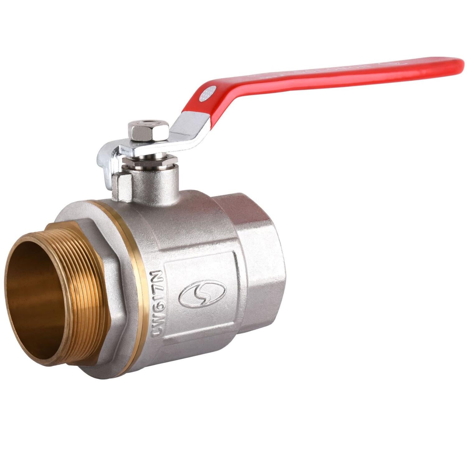 Кран шаровой Solomon B1002FM 000000746 2 1/2" ВЗ ручка (104573)
