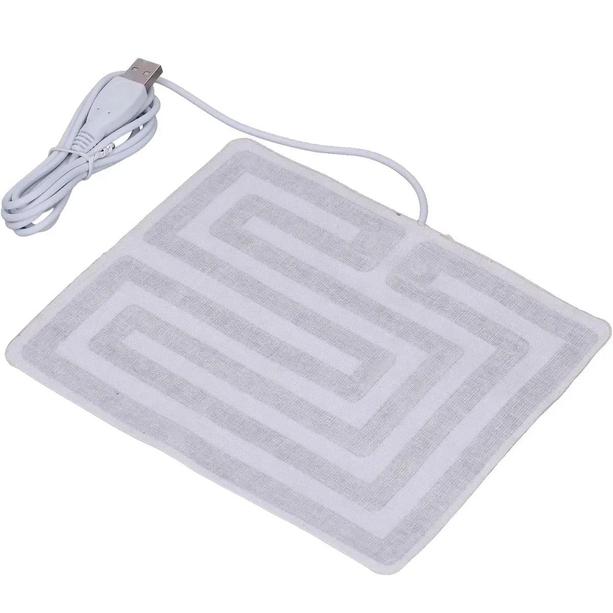 Грелка электрическая для животных USB под одежду универсальную (1011086-White)