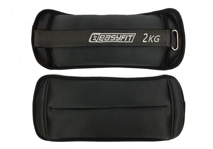 Утяжелители EasyFit Myaki по 2 кг для ног и рук с металлом пара (EF-AWTN-200) - фото 2 Утяжелители EasyFit Myaki по 2 кг для ног и рук с металлом пара (EF-AWTN-200) - фото 2