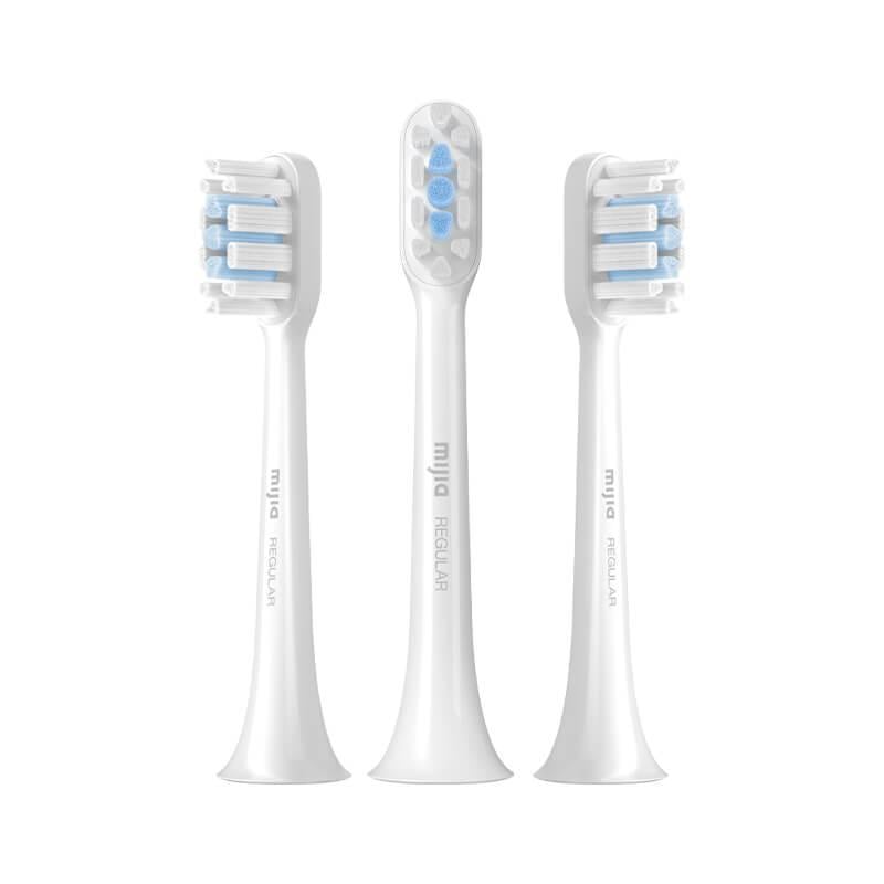 Насадка Regular для зубної щітки MiJia Sonic Electric Toothbrush T301/T302 3 шт. Білий (BHR5687CN/MBS303)