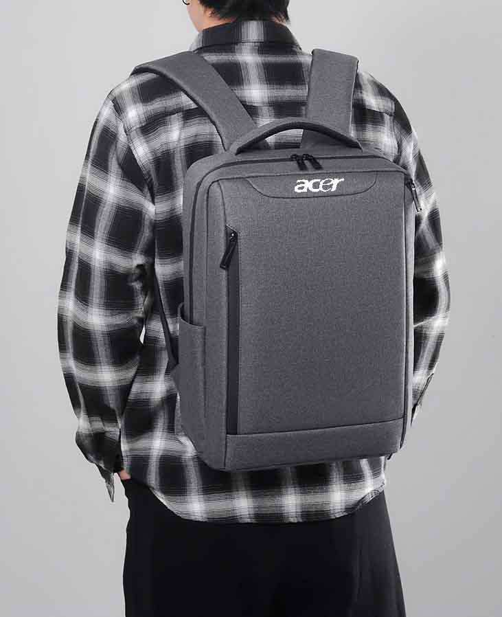 Міський рюкзак 2106-1 для ноутбука Acer Асер 15,6 з USB Сірий ( IBN045S5 ) - фото 9 Міський рюкзак 2106-1 для ноутбука Acer Асер 15,6 з USB Сірий ( IBN045S5 ) - фото 9