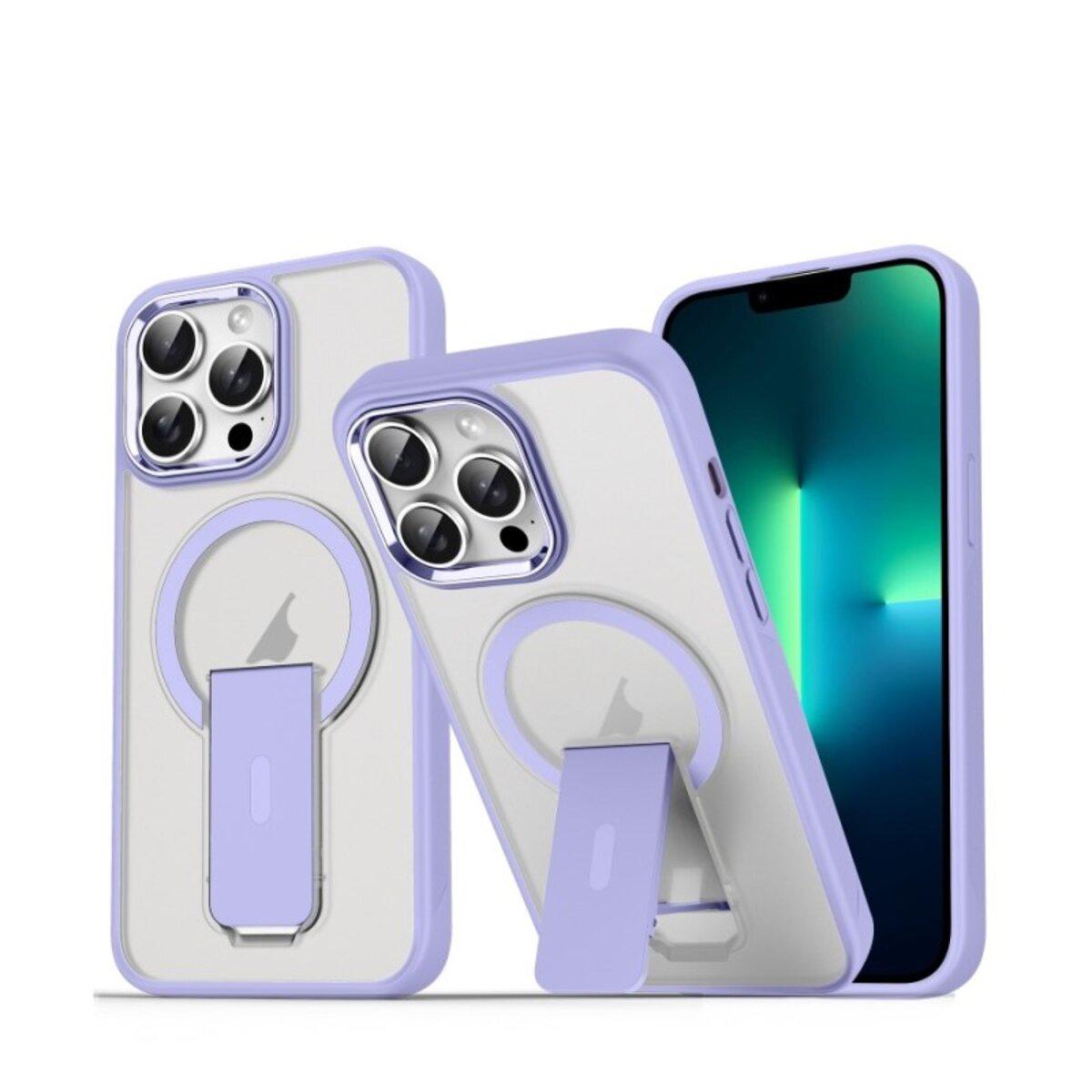 Противоударный чехол с подставкой Cosmic Magnetic Stand for Apple iPhone 13 Pro Max Lavender