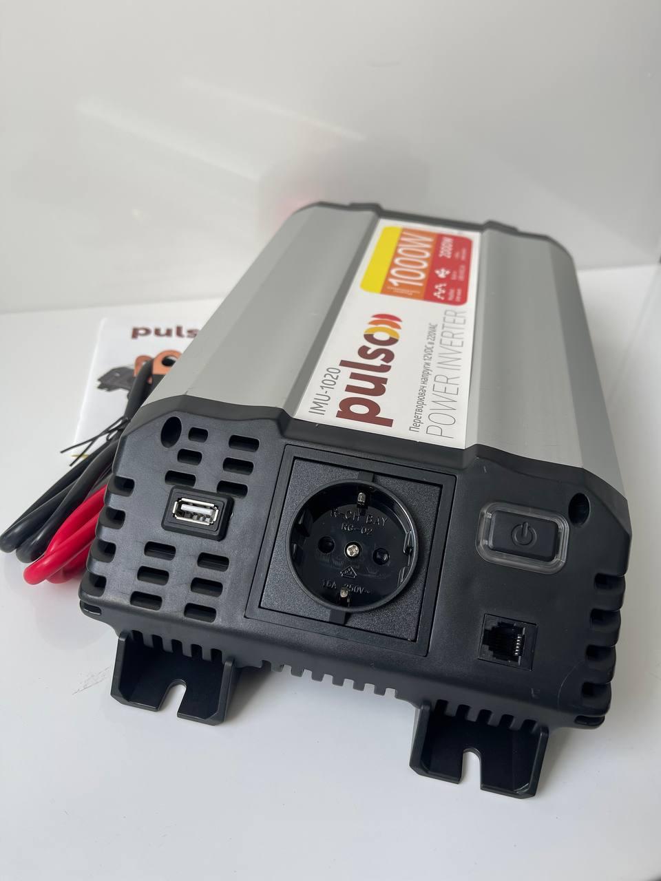 Преобразователь напряжения Pulso IMU-1020 USB-5VDC2.0A 12-220 V 1000 W - фото 7 Преобразователь напряжения Pulso IMU-1020 USB-5VDC2.0A 12-220 V 1000 W - фото 7