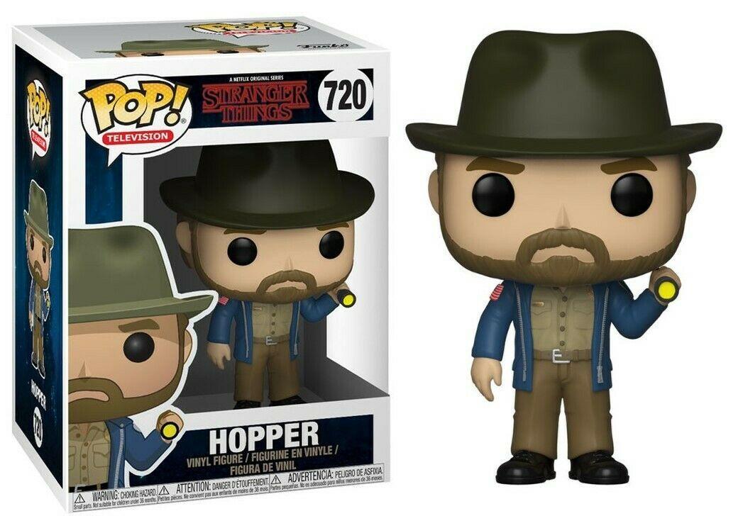 Дитяча ігрова фігурка Funko Pop Stranger Things Hopper 10 см (Serial ST H 720)