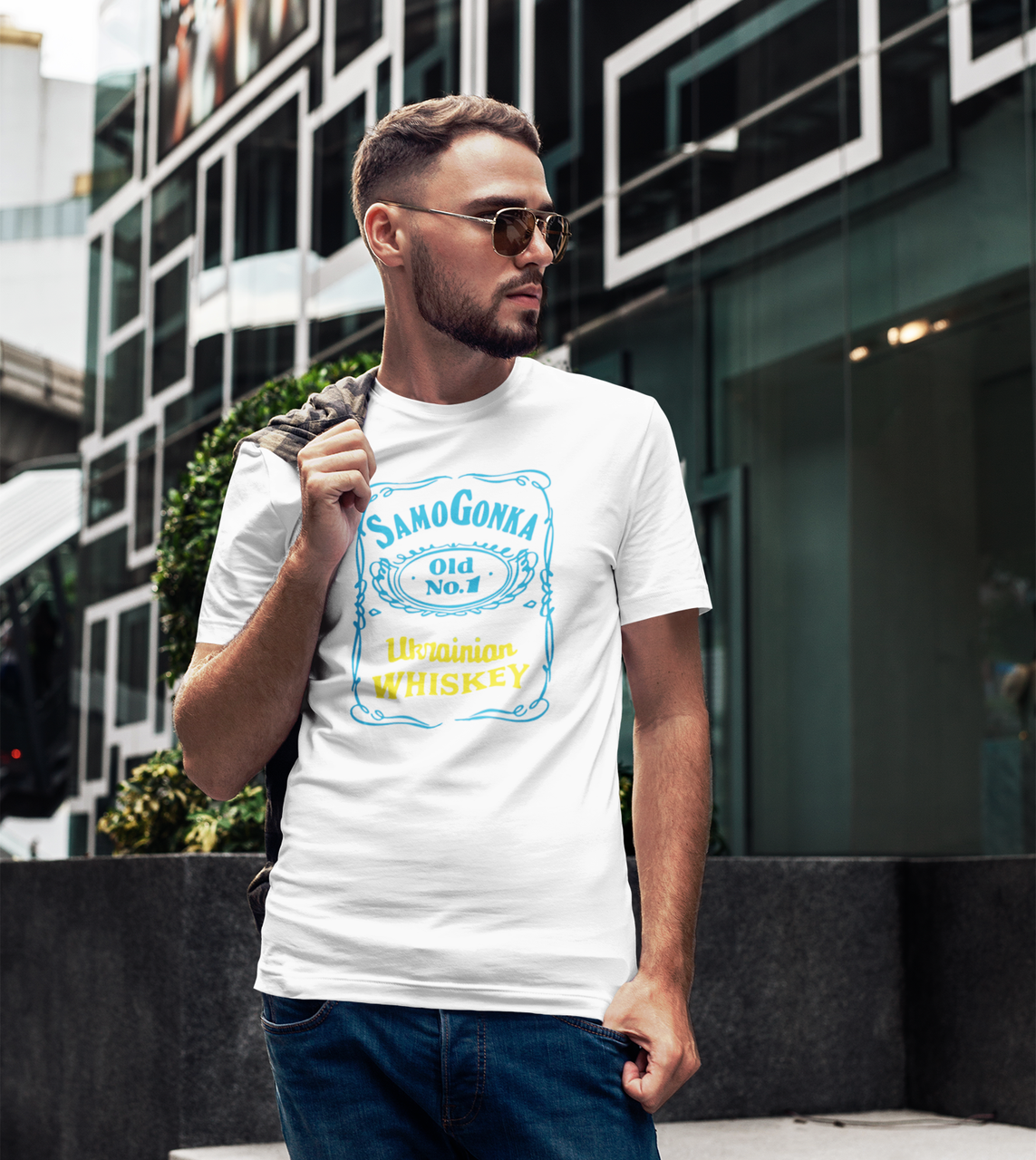 Футболка мужская Mishe 11000123 Патриотическая XS Белый (75212747) Футболка мужская Mishe 11000123 Патриотическая XS Белый (75212747)