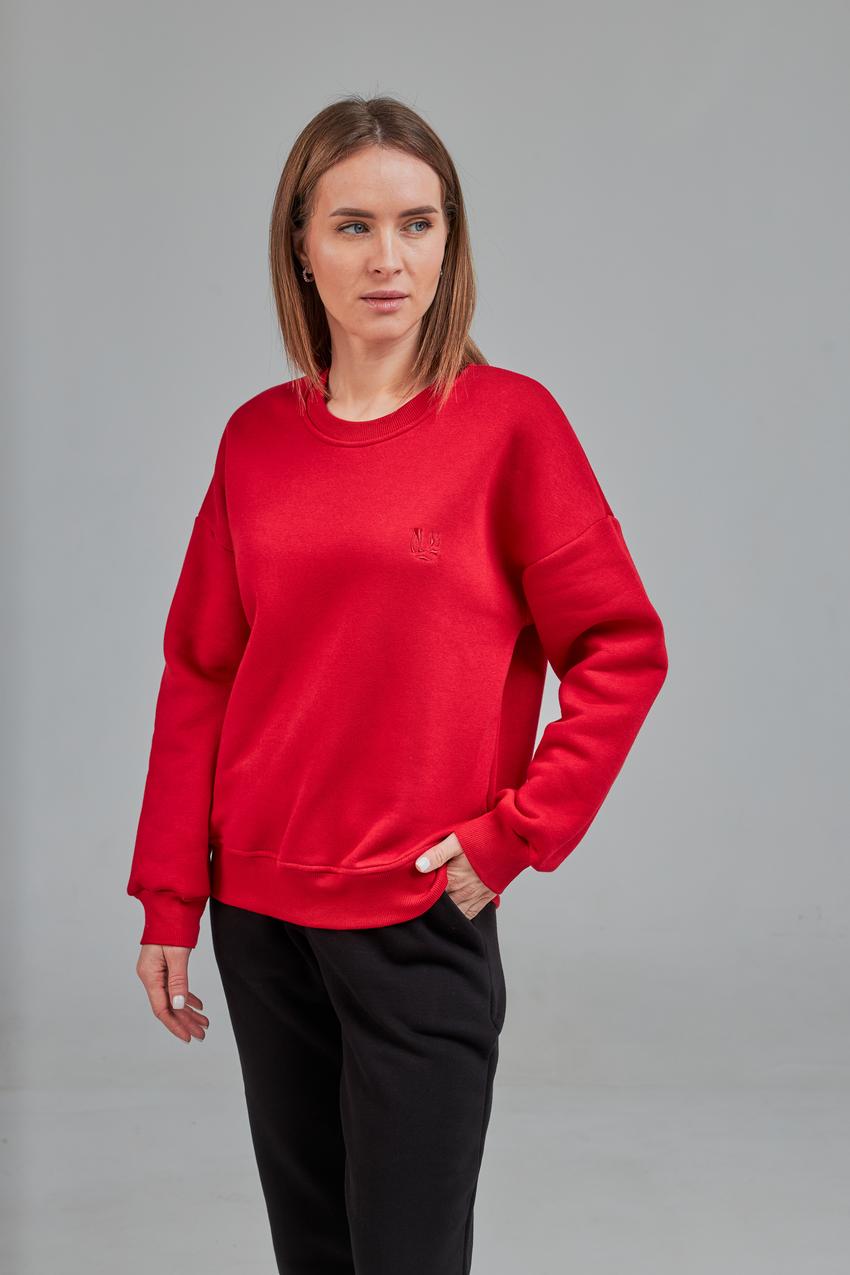 Свитшот женский М167.4 M Красный (630-1-61)
