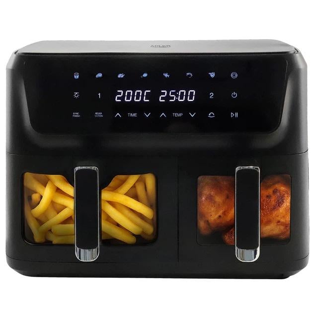 Аерофритюрниця Adler AD 6324 11 л 8 програм Аерофритюрниця Adler AD 6324 11 л 8 програм