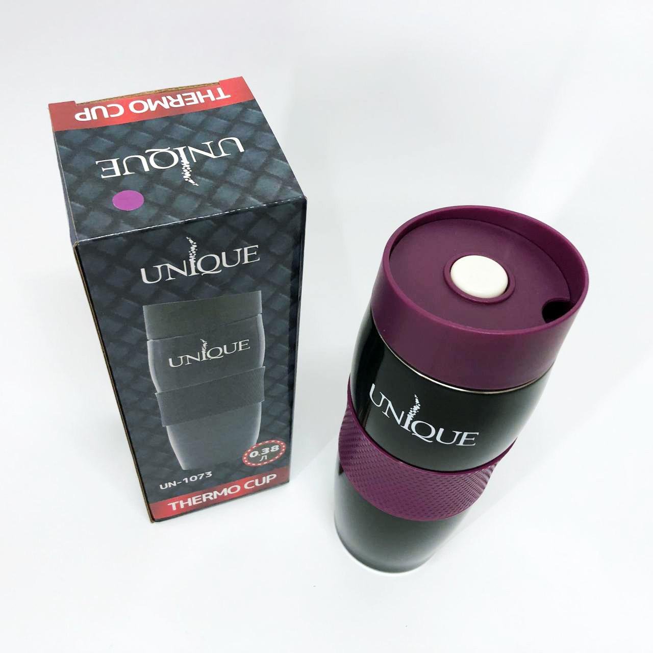 Термокружка Unique 0,38 л Фиолетовый (MX-10736B) - фото 3 Термокружка Unique 0,38 л Фиолетовый (MX-10736B) - фото 3