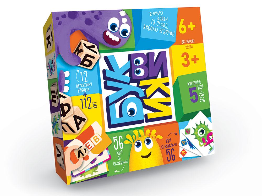 Настільна гра розважальна Danko Toys Буквики G-BU-01U (MTT-144450)