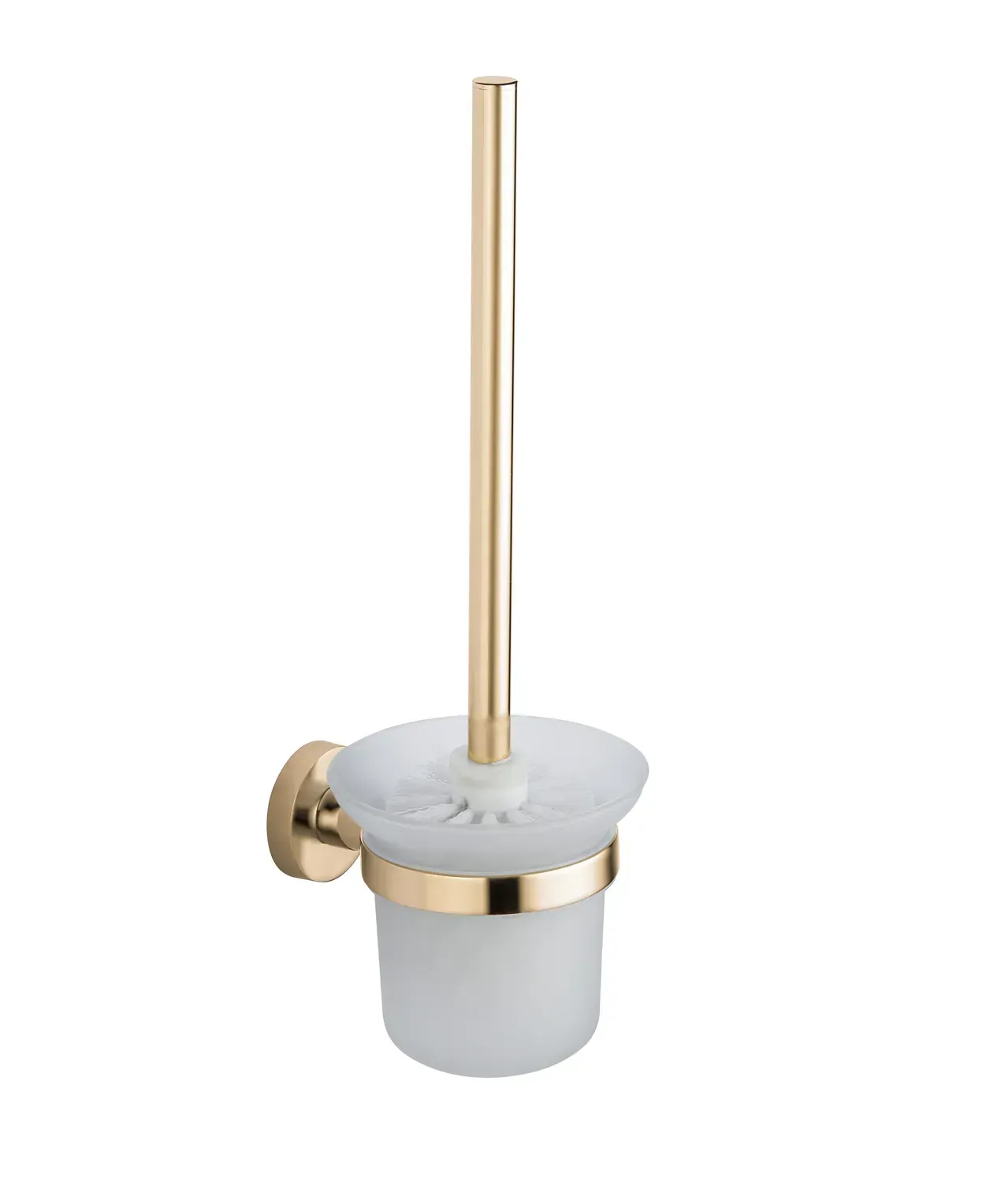 Йоржик для унітазу VBI VENUS настінний Brush Gold (VBI-040010BG)