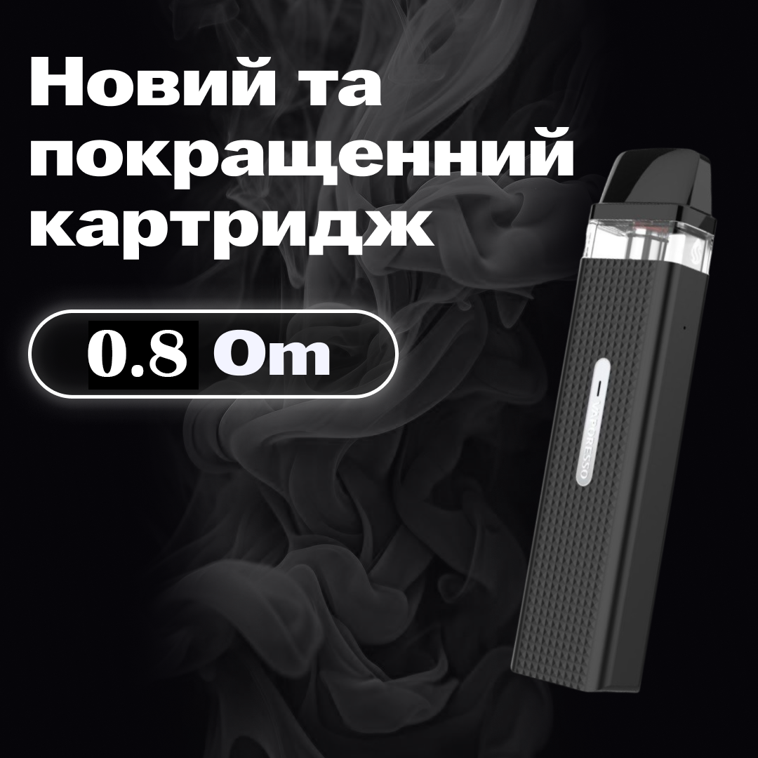 POD-система Vaporesso XROS MINI Pod Kit многоразовая 1000 mAh 2 мл Black (93d7e57a) - фото 3