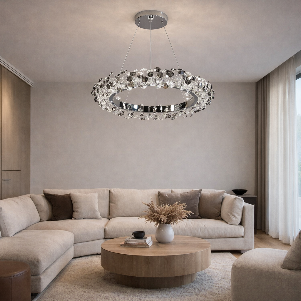 Люстра Diamond Ring LED 3 режима 30W (2088/550)