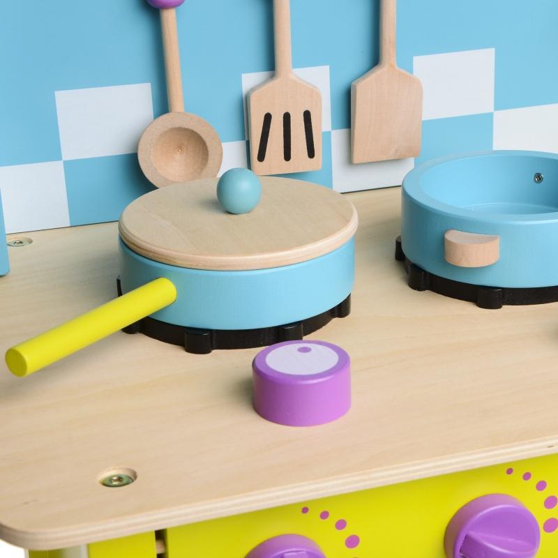 Игровой набор деревянная Детская куxня (IE579) - фото 7 Игровой набор деревянная Детская куxня (IE579) - фото 7