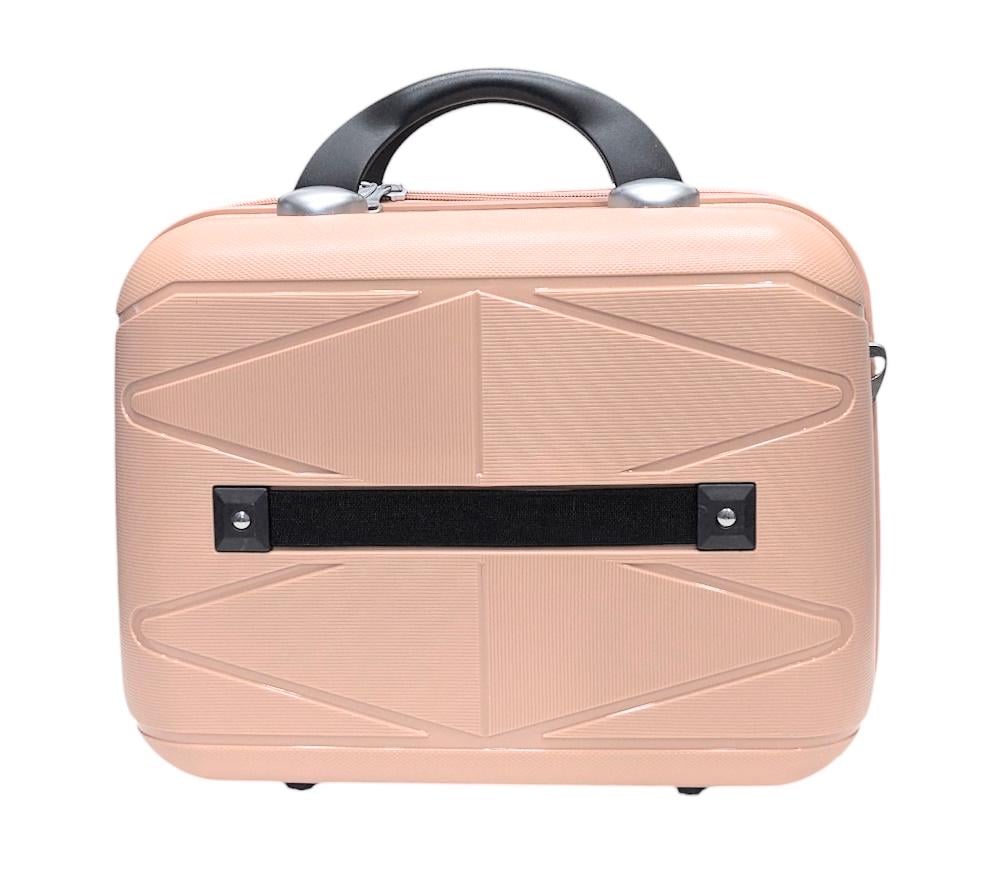 Бьюті-кейс ручна поклажа Madisson Snowball 51304 поліпропілен XS Рожеве золото - фото 3 Бьюті-кейс ручна поклажа Madisson Snowball 51304 поліпропілен XS Рожеве золото - фото 3