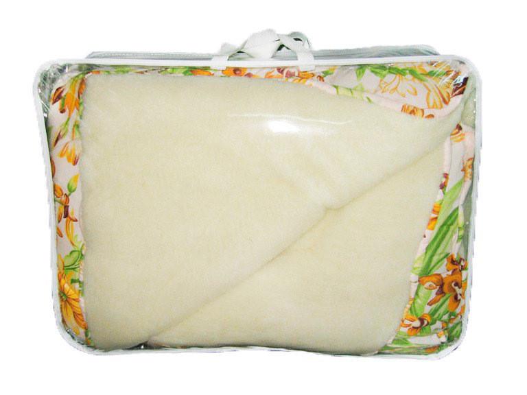 Одеяло евро из овечьей шерсти (19804)