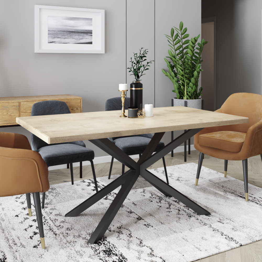 Каркас для стола из металла 1000х550 мм H 730 мм Черный (1199) - фото 2 Каркас для стола из металла 1000х550 мм H 730 мм Черный (1199) - фото 2