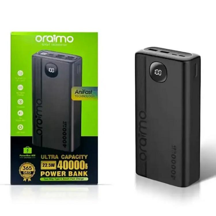 Акумулятор зовнішній Oraimo OPB-P400Q 40000 мАг