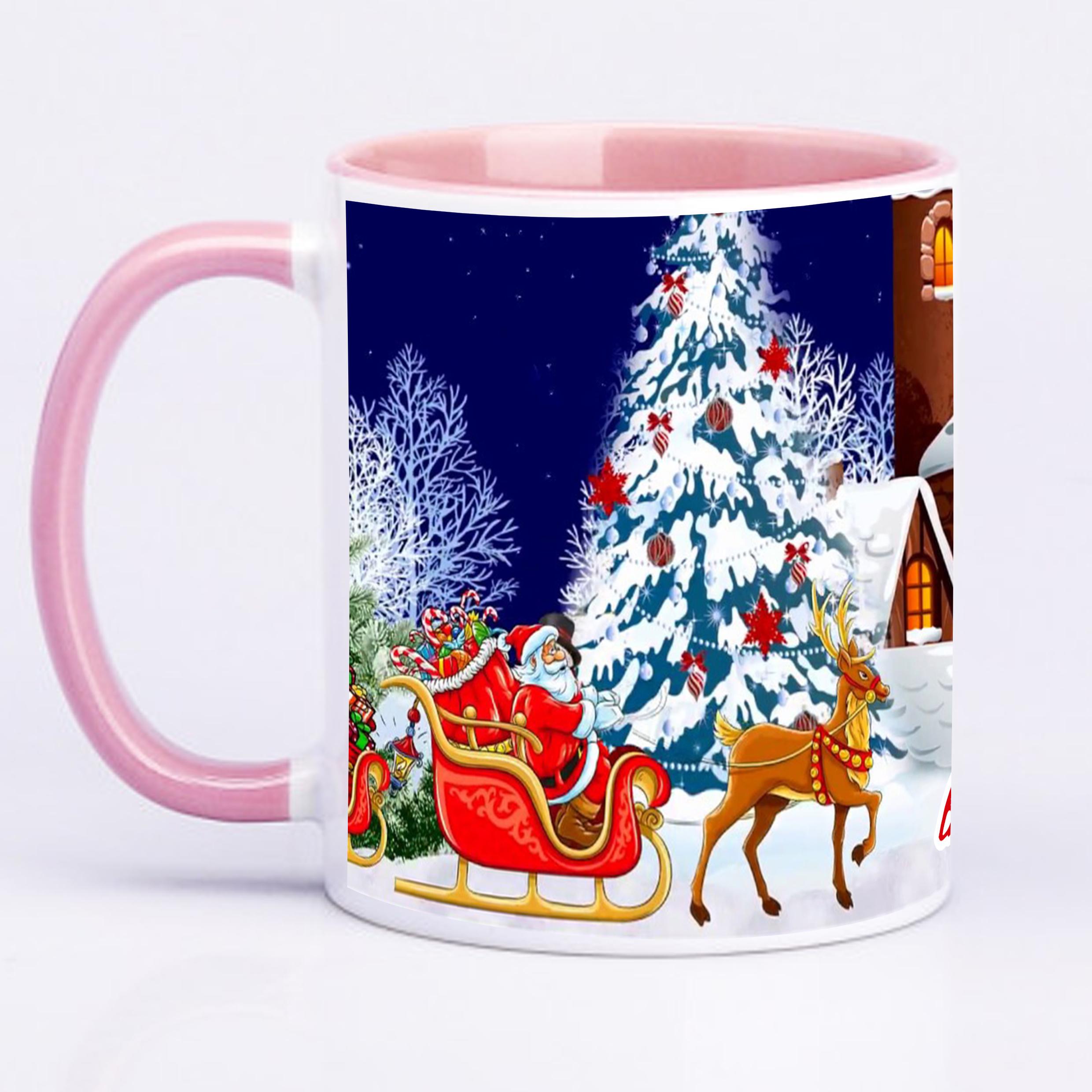 Чашка с принтом "Від святого Миколая" с именем 330 мл Розовый (16603) - фото 2 Чашка с принтом "Від святого Миколая" с именем 330 мл Розовый (16603) - фото 2