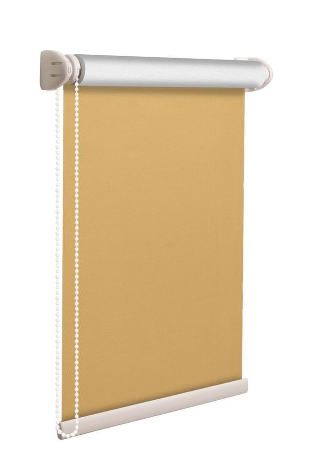 Рулонна штора NewTex Blackout LUX 99х165 см Бежевий (707)