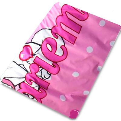 Простынь на резинке Р0156 200х220 см Розовый/Красный (155868)