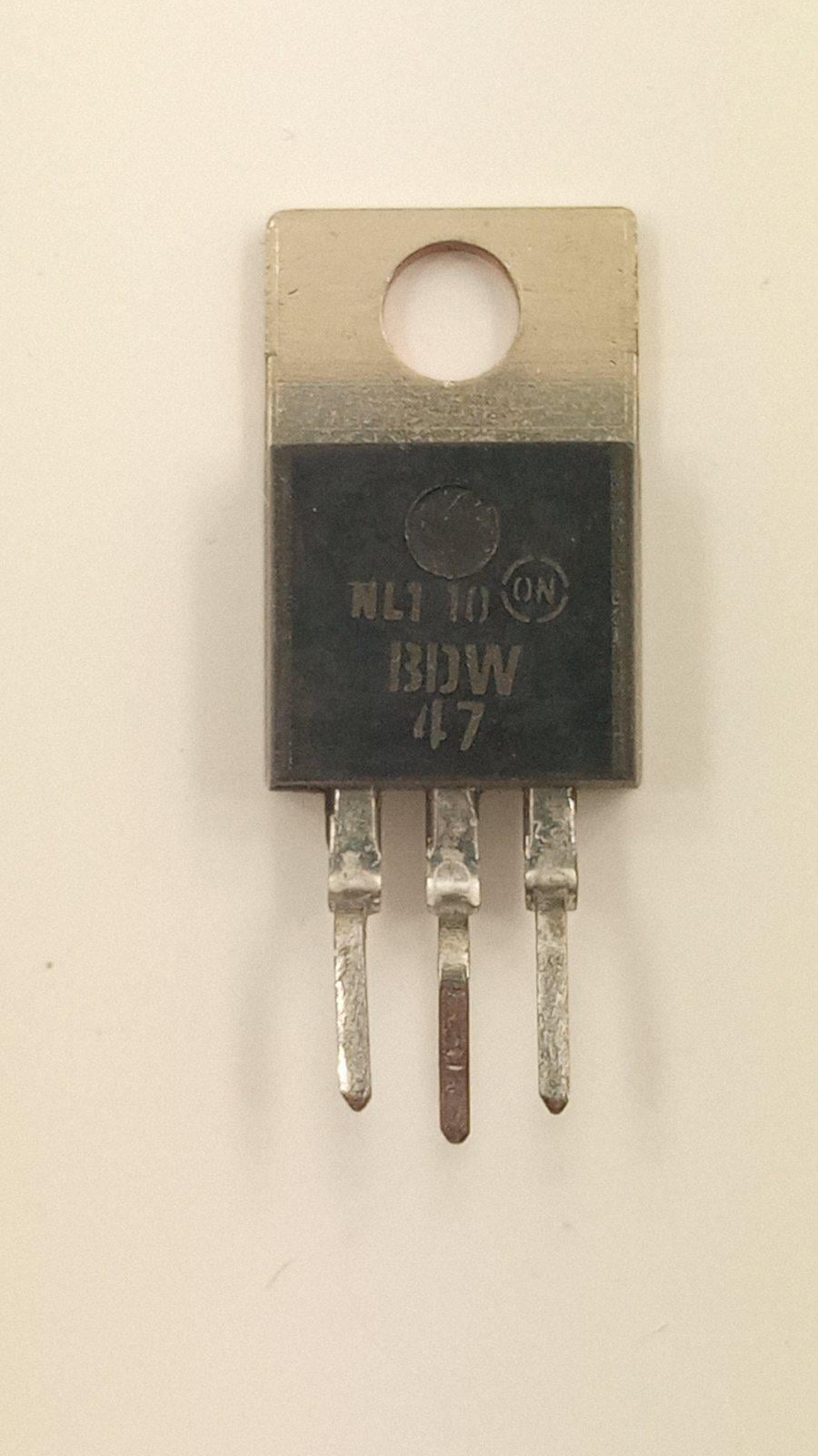 Транзистор BDW47 pnp Darlington 100V/15A/TO-220 (28472)