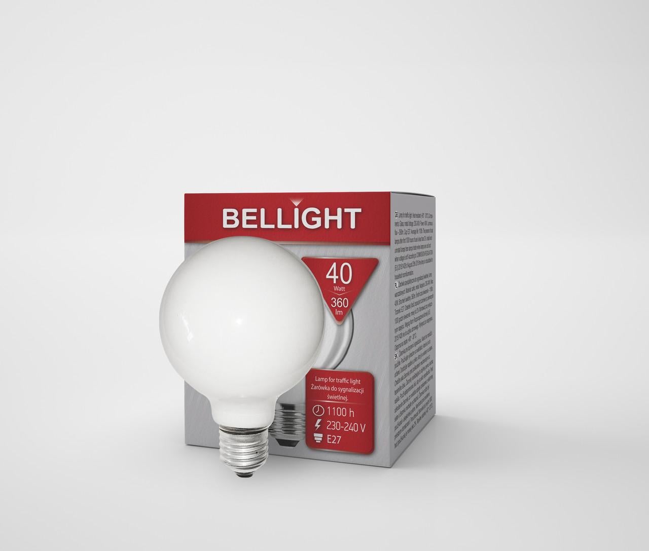 Лампа розжарювання Bellight декоративна G95 40W Е27 Globe (2183086322)