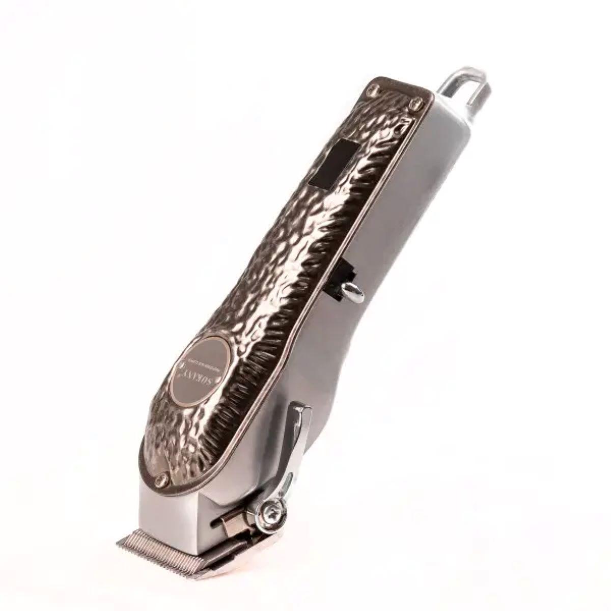 Машинка для стрижки Sokany SK-LF-9976 аккумуляторная с 4 насадками и USB Серебреный (3108) - фото 6 Машинка для стрижки Sokany SK-LF-9976 аккумуляторная с 4 насадками и USB Серебреный (3108) - фото 6