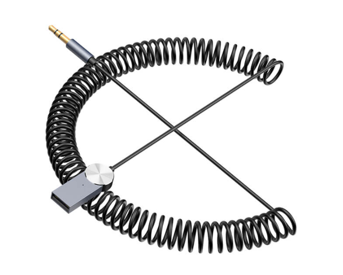 Адаптер Hoco In-car BT audio receiver spring cable DUP02 (cbe5d37f)