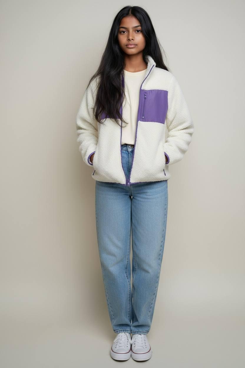 Кофта Pepperts 10/12 лет 146-152 см Молочный