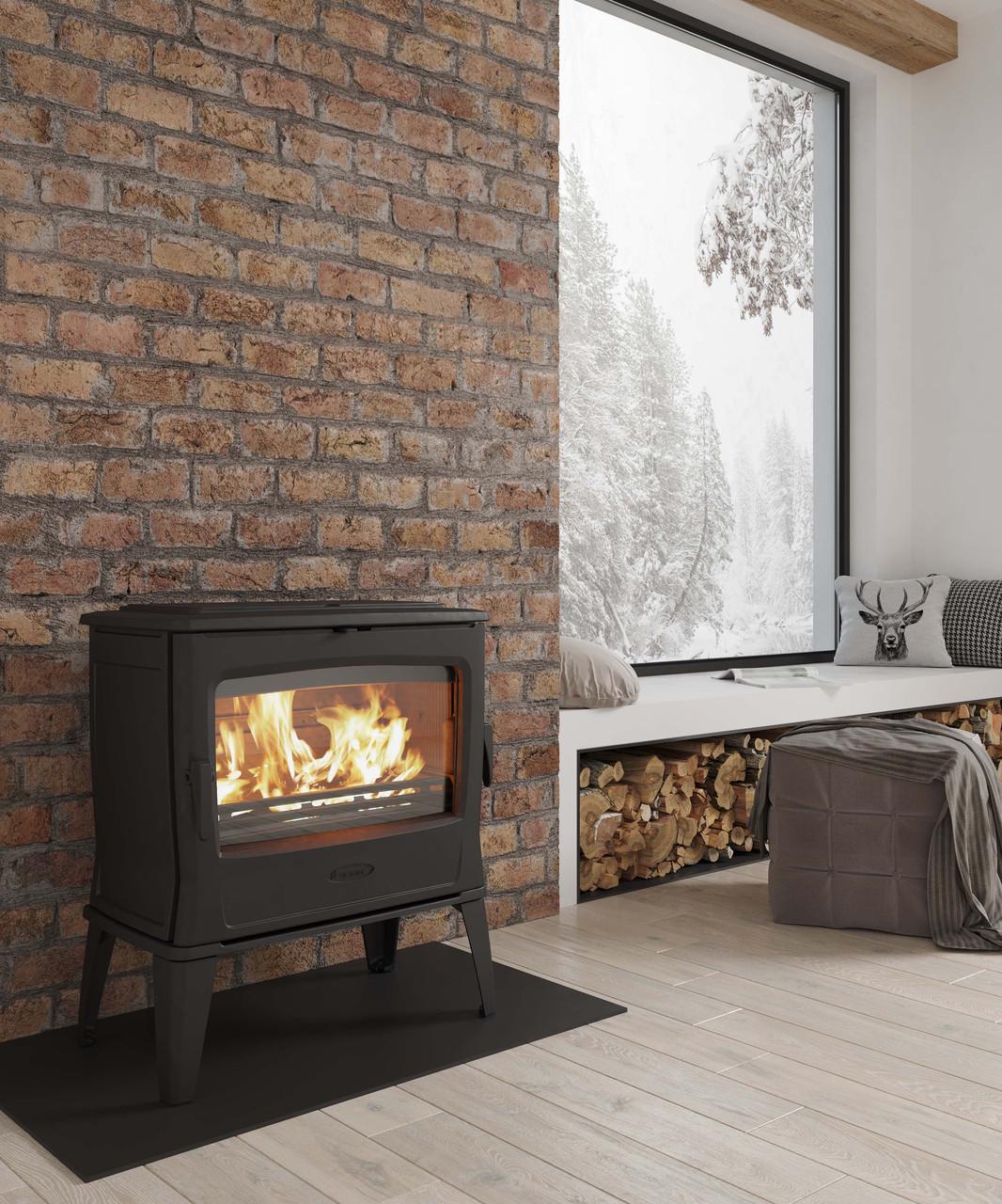 Піч-камін на ніжках Dovre TAI 55 WD 11 кВт - фото 6