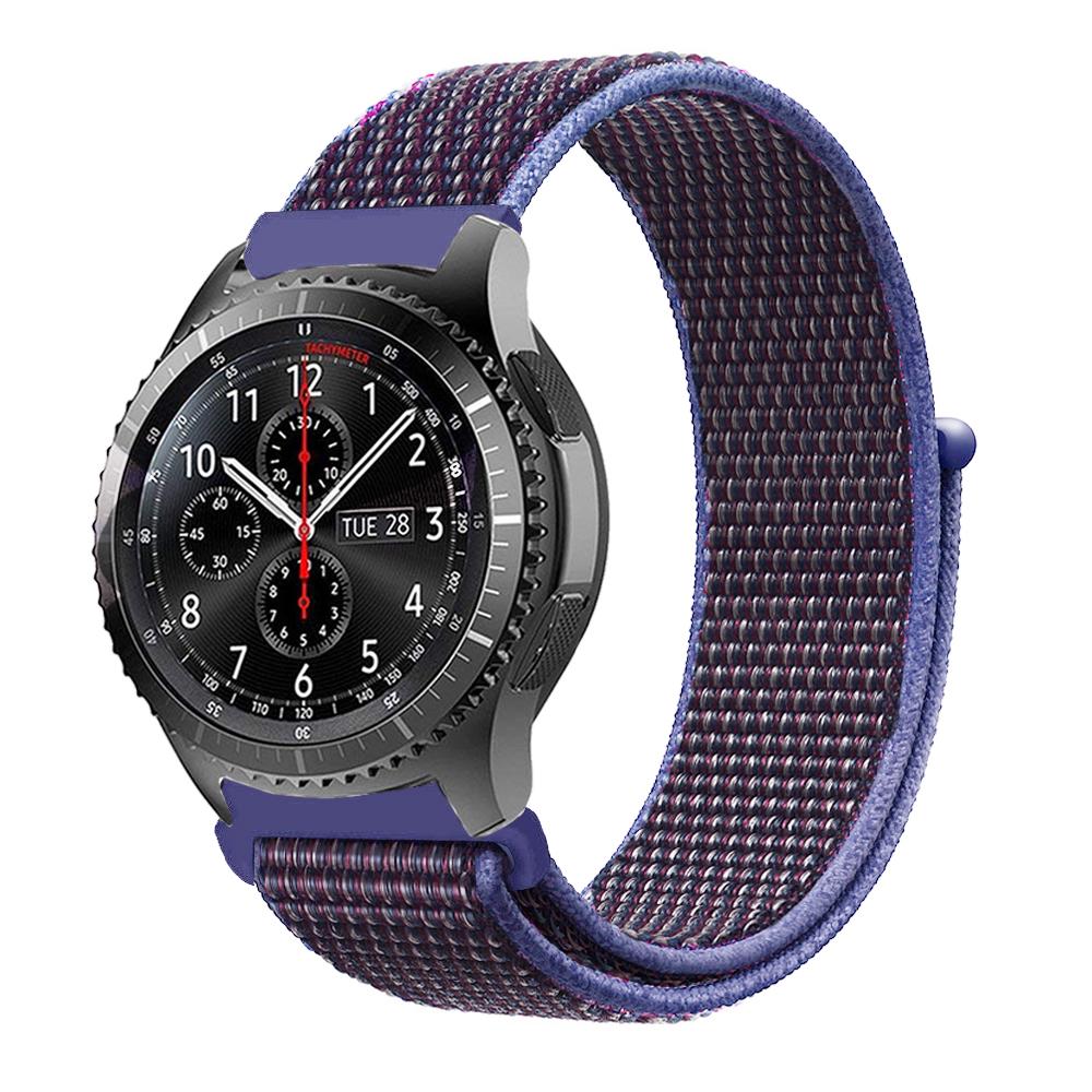 Ремешок Nylon Style BeCover для LG Watch Sport W280A Purple (705835) - фото 2