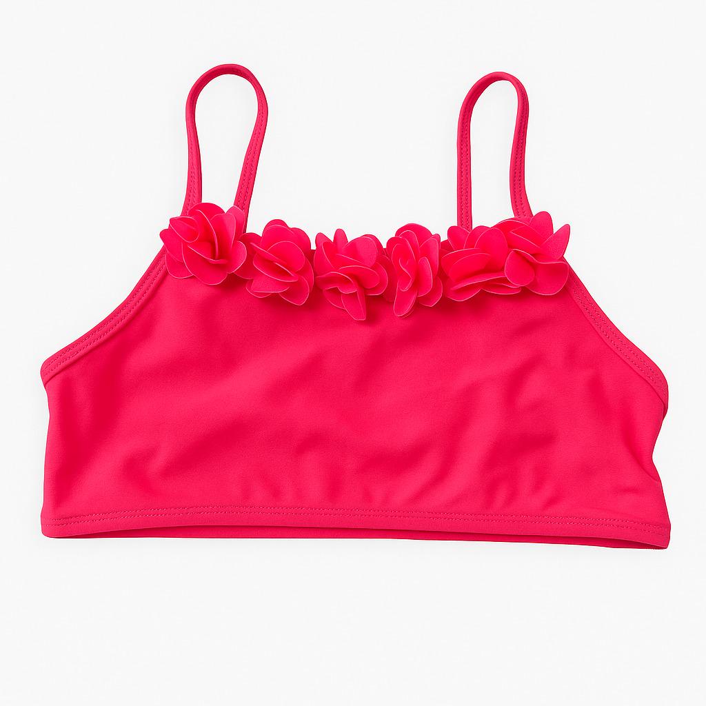 Купальний топ дитячий PRIMARK 862456 134 см Малиновий (3331109413331)