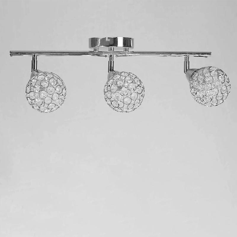 Люстра стельова Light House NM-15156/3 CR+CR на три лампи Хром