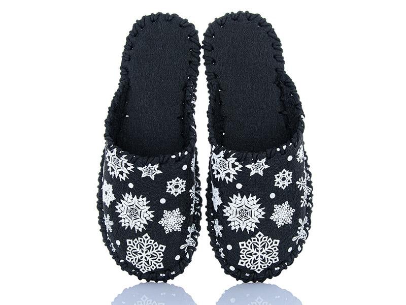 Тапочки фетровые мужские VENDS 325 р. 40-41 Черный
