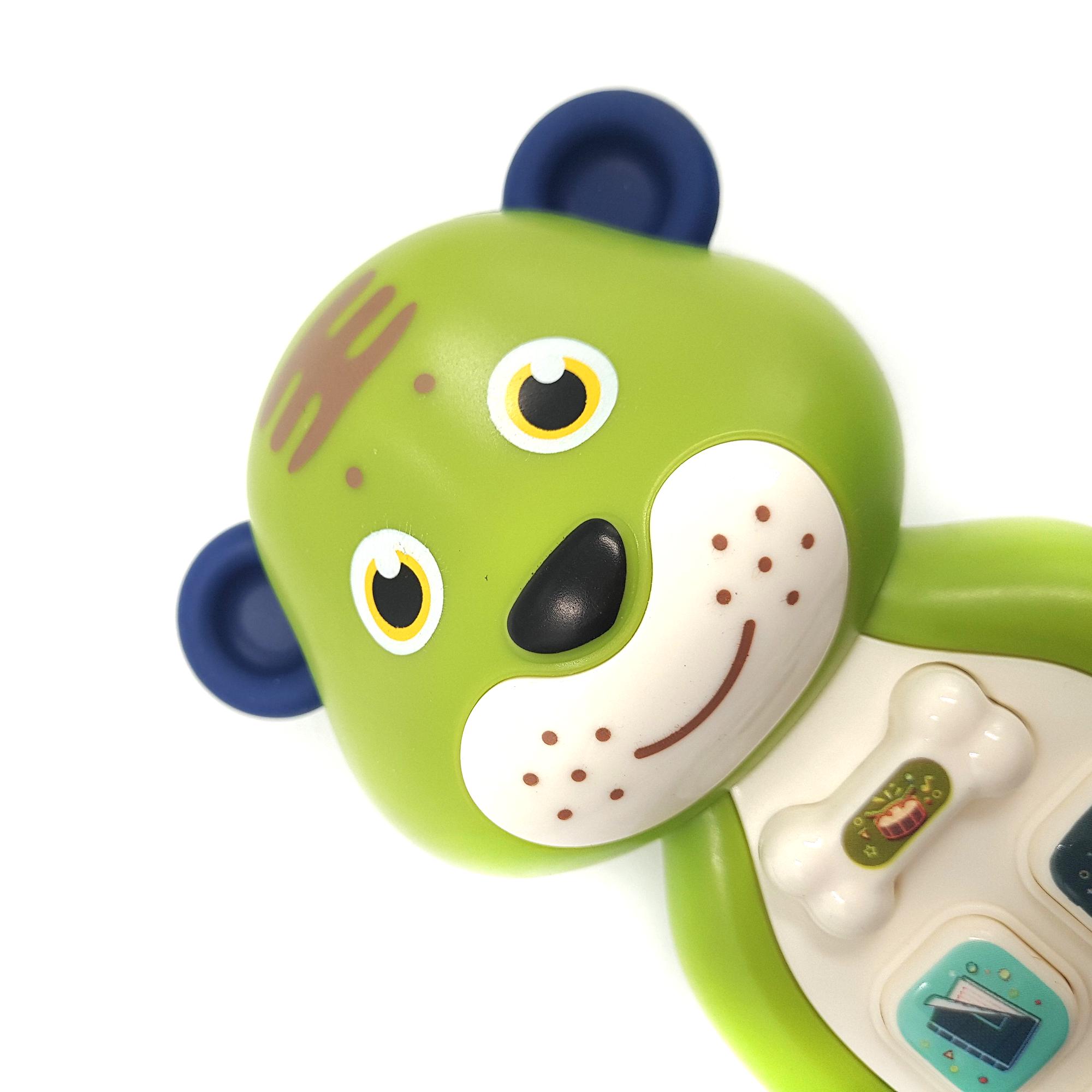 Телефон інтерактивний Тигреня ТК Group 15 см укр. озвучка Зелений (125257z) - фото 3