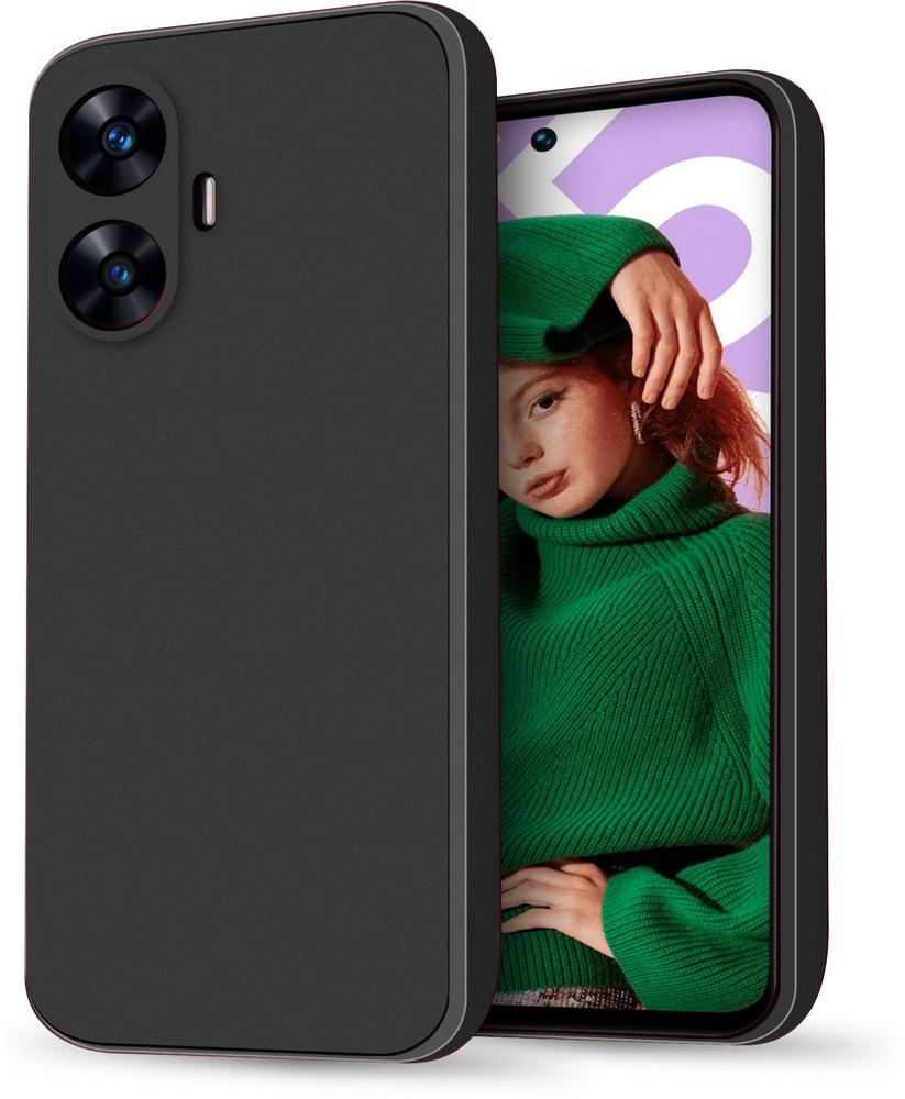 Силиконовый чехол HardCorner для Realme C55 Black (32864-2B)