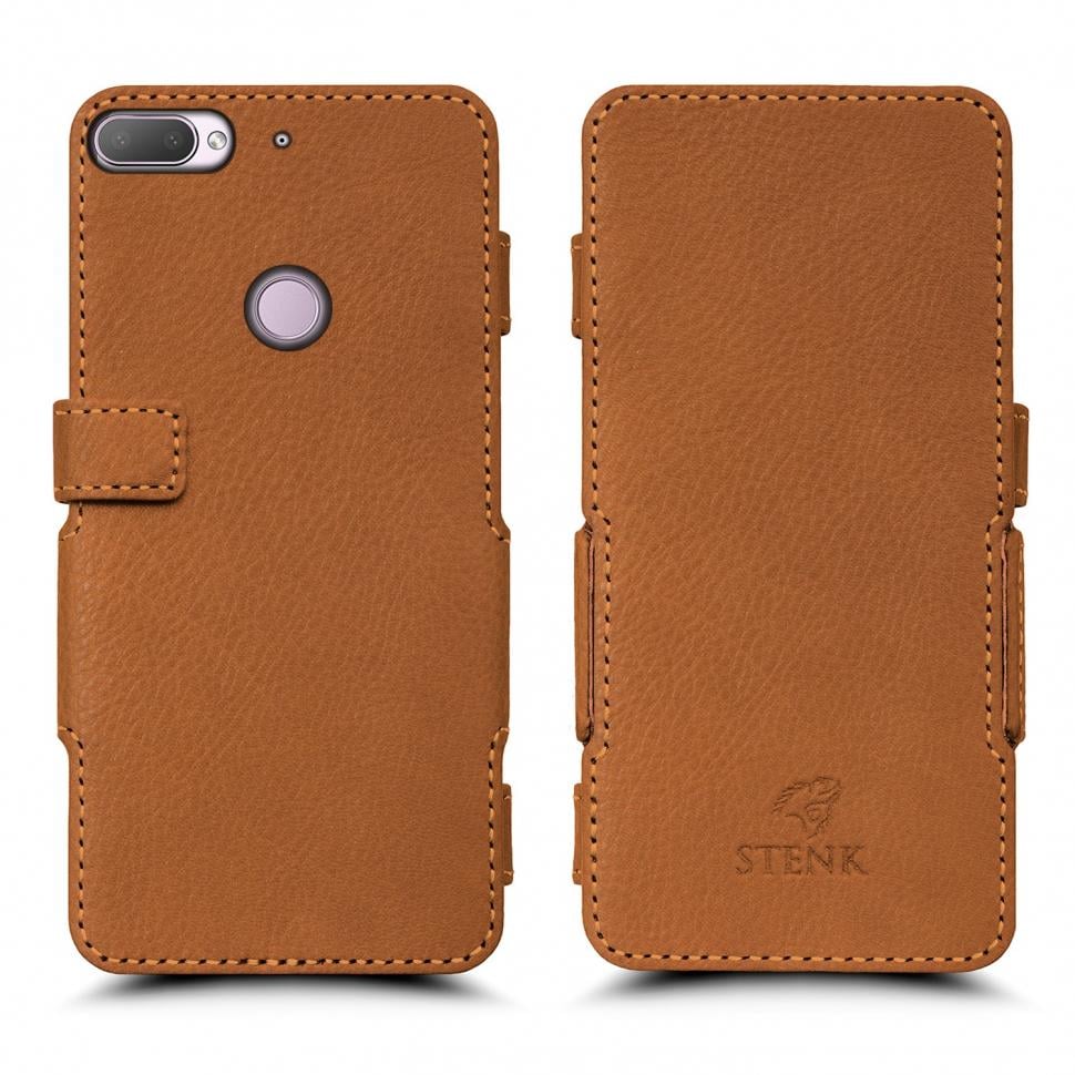 Чехол книжка Stenk Prime для HTC Desire 12 Plus Camel (63640)