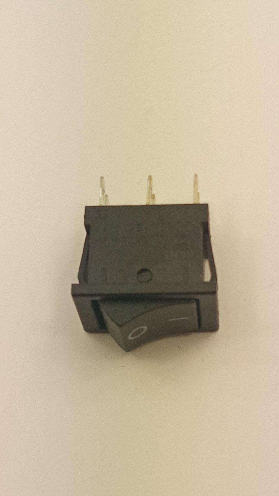 Выключатель KCD1-202 ON-ON 6pin 6A 250V (27459)