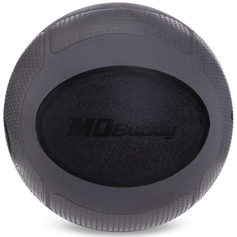 М'яч медичний медбол Zelart Medicine Ball FI-2620-10 10кг Сірий/Чорний (DR003460) - фото 3