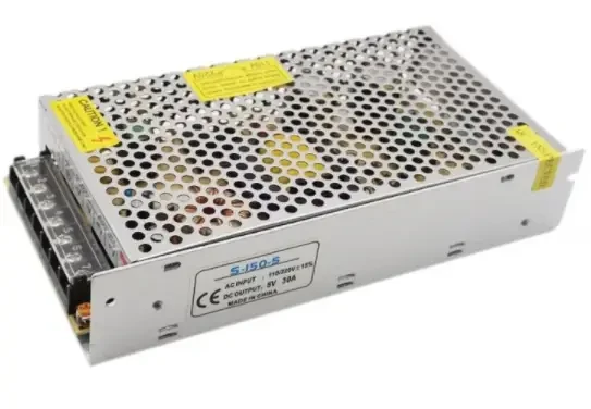 Блок питания импульсный 5V 30A в металлическом корпусе (2555)