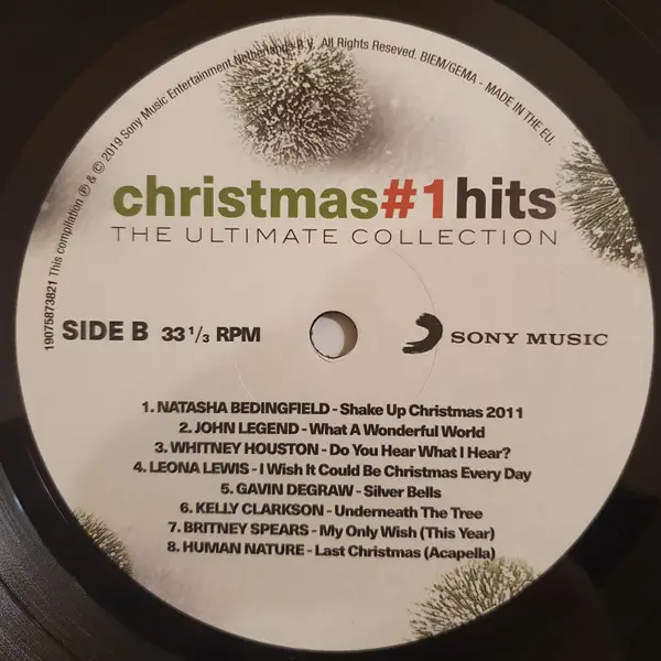 Виниловая пластинка LP Various Artists Christmas No 1 Hits - The Ultimate Collection - фото 3