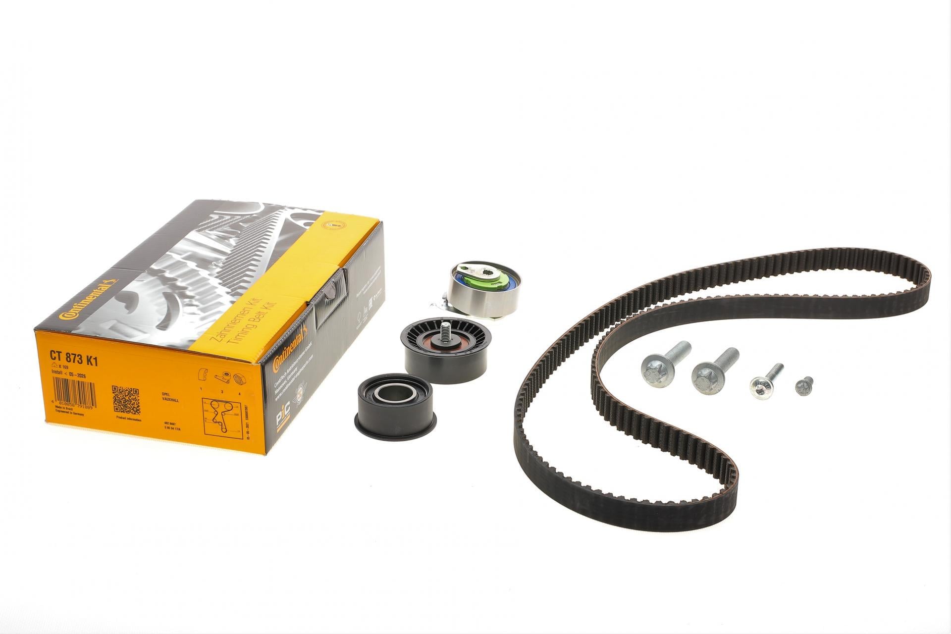 Комплект ГРМ Continental Opel Astra F/Corsa B/Vectra B 1.4/1.6 16V 94-05 20x169z (CT873K1)