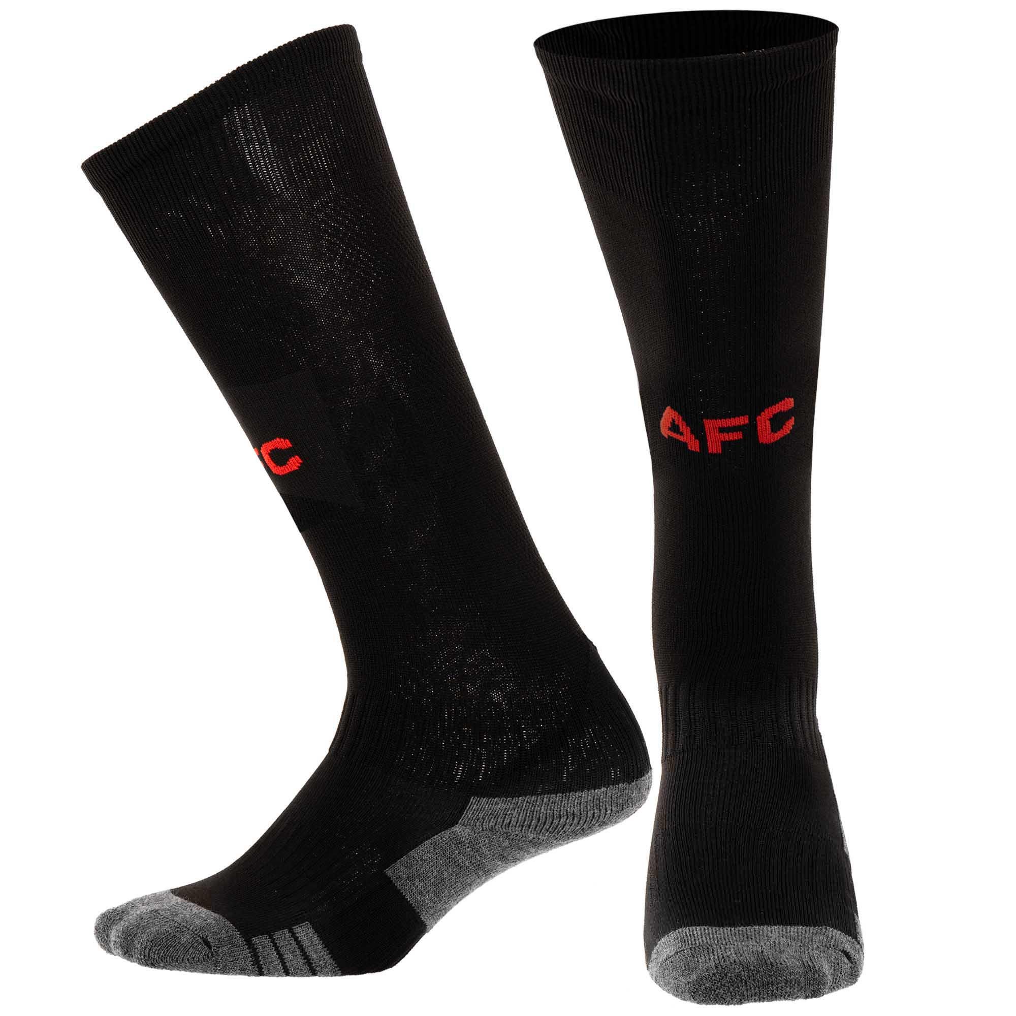 Гетры детские с символикой футбольного клуба SPOINT ARSENAL AWAY 2025 ETM2508-ARS2 34-38 Черный (ETM2508-ARS2)