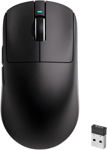 Мышь игровая беспроводная VGN VXE R1 SE+ 2.4G/Bluetooth/кабель PAW3395 SE 18000 DPI Черный (37517065)