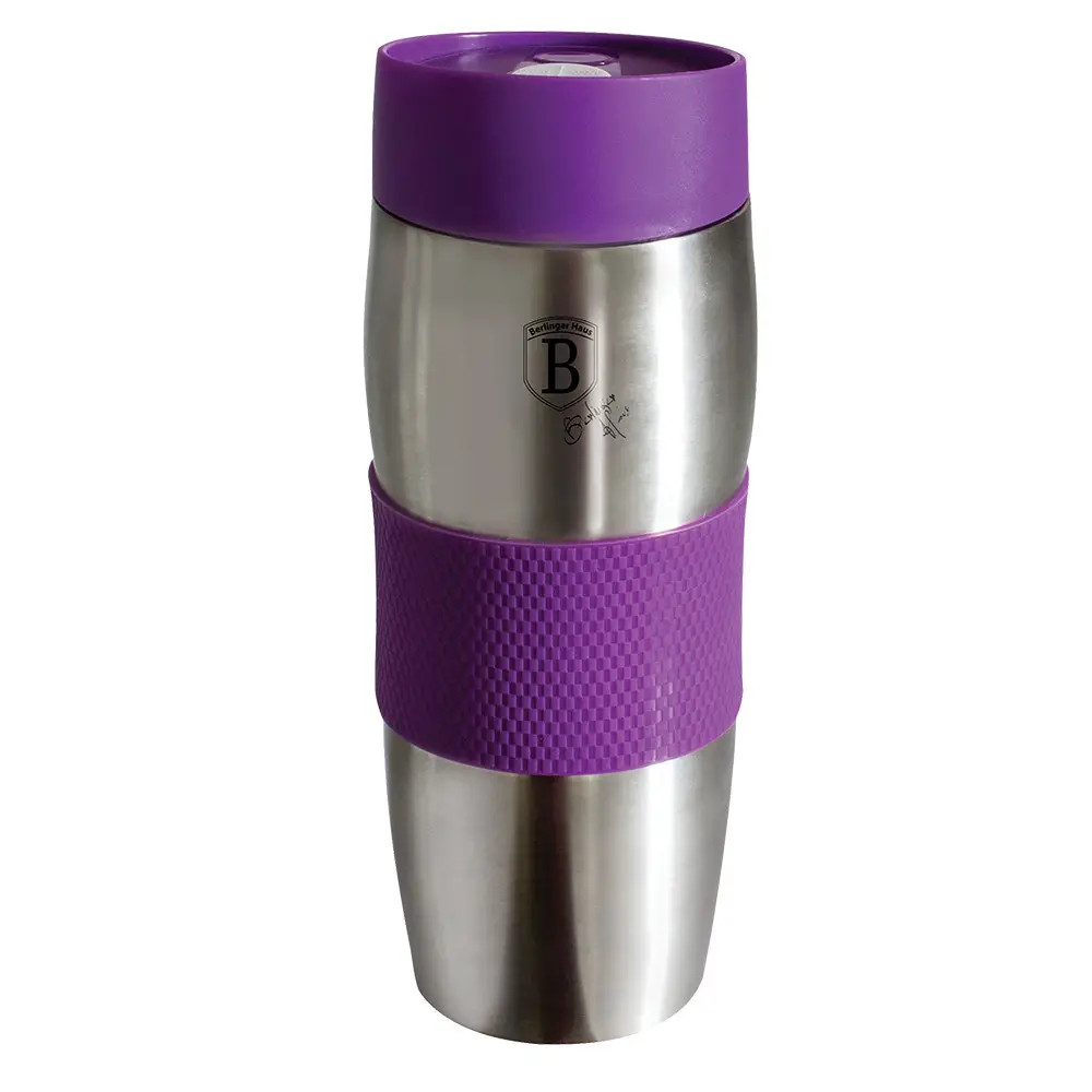 Термокружка Berlinger Haus MetaliС Line Royal Purple BH-1902-Т 380 мл (8-6-4542820)